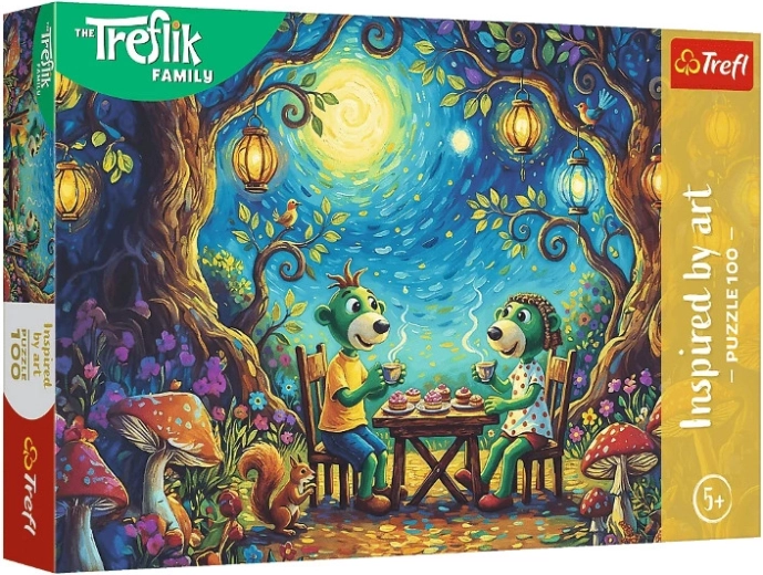 Trefl 100-piece puzzle Inspired by Art – Meeting in a Café
