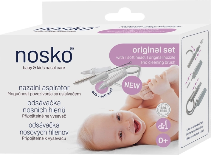 Nosko аспиратор за носен секрет Original Set