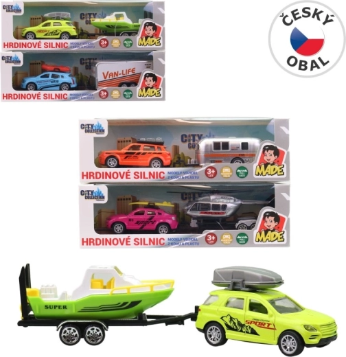 Car with trailer 19 cm