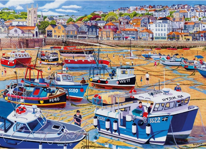 Gibsons Puzzle Sand at Saint Ives – 1000 Pieces