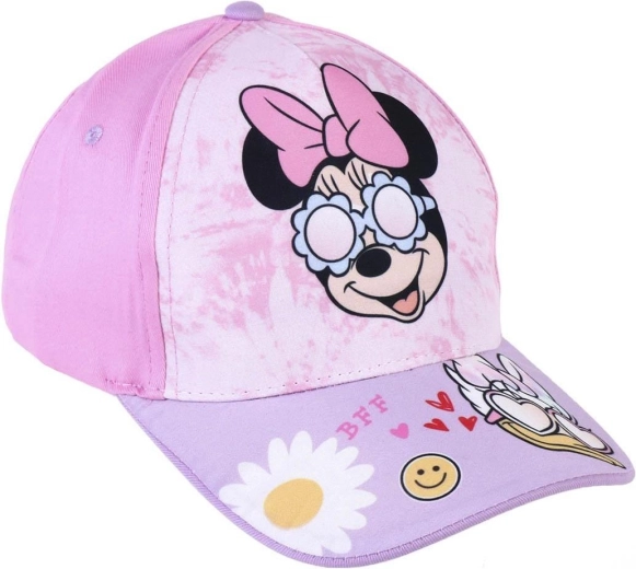 Шапка с козирка Disney Minnie – розова