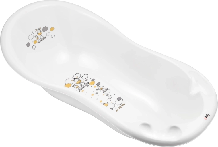 Детска ваничка Maltex Zebra 100 см, бяла