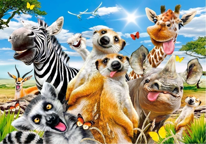 Пъзел 500 части African Selfie