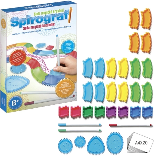 Креативен комплект спирограф Spiral Designer
