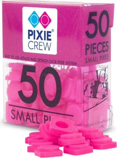 Pixie Crew малки пиксели – неоново розови