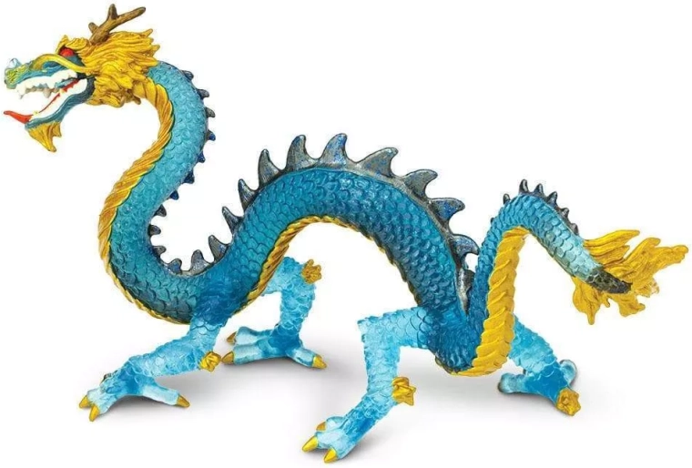 Safari Ltd. blue crystal dragon figurine - 1 piece