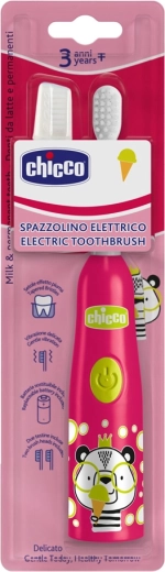 Chicco електрическа детска четка за зъби Panda 3+