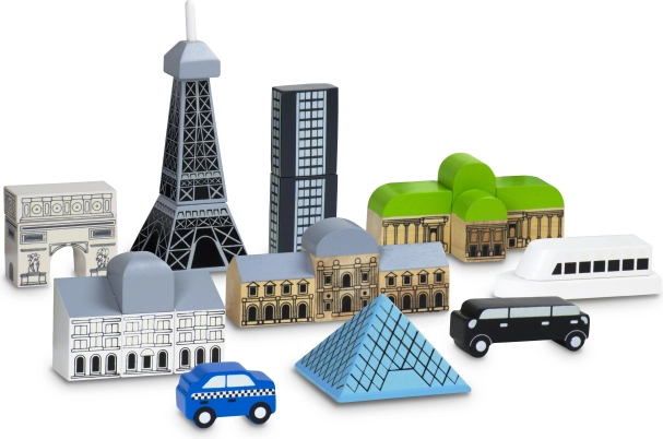 Светещи кубчета Paris