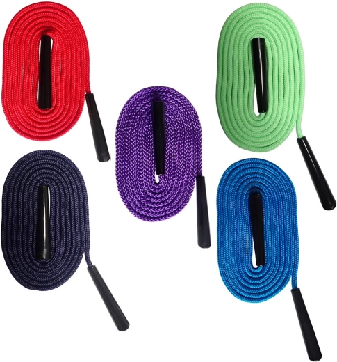 Jump rope 2 m with plastic handle, single-color - 1 piece