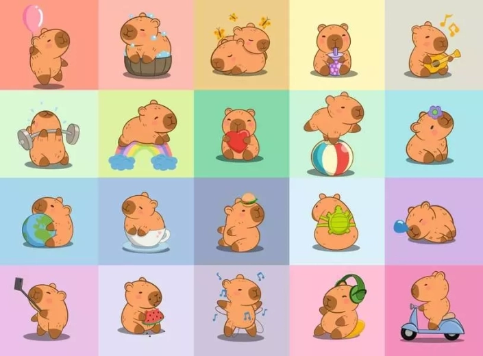 Пъзел RAVENSBURGER Капибара XXL 100 части