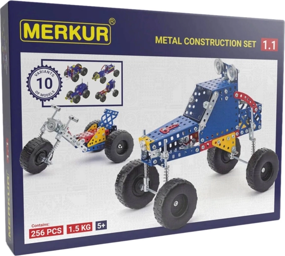 Construction Set Merkur Off-Road Vehicles 240 Pcs