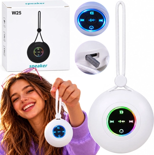 Преносим висящ Bluetooth високоговорител с RGB подсветка