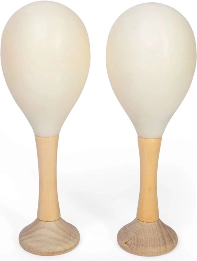 Bigjigs Toys natural rumba shaker