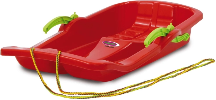Шейна Snow Play Karol 80 см червена с спирачки - 1 брой