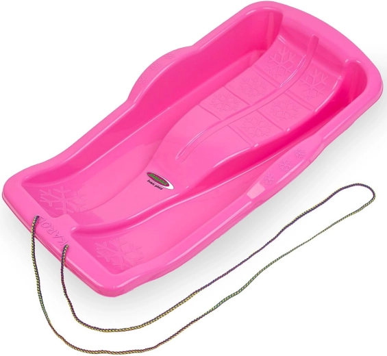 Детска шейна Snow Play Karol 80 см, розова