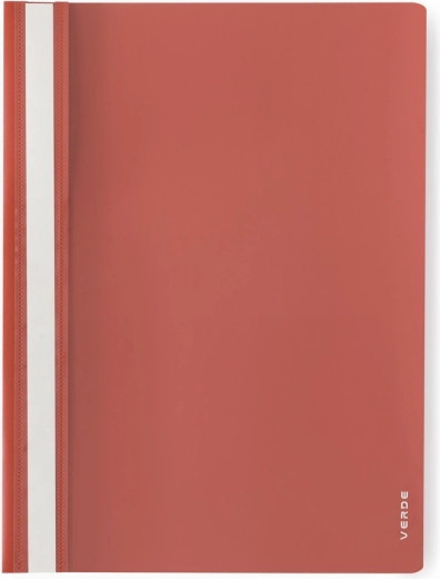 A4 Report File VERDE, Brick Red