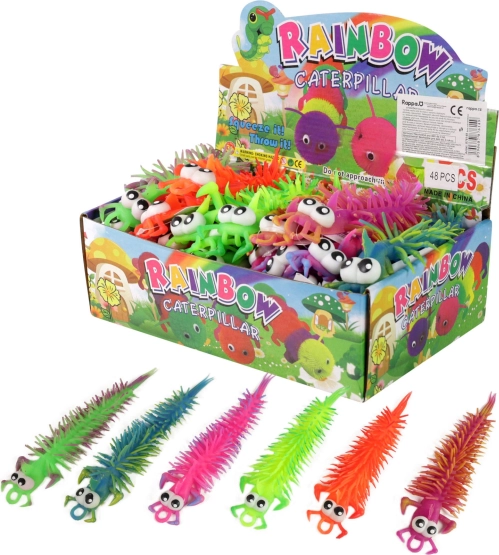 Забавна разтеглива стоножка с големи очи