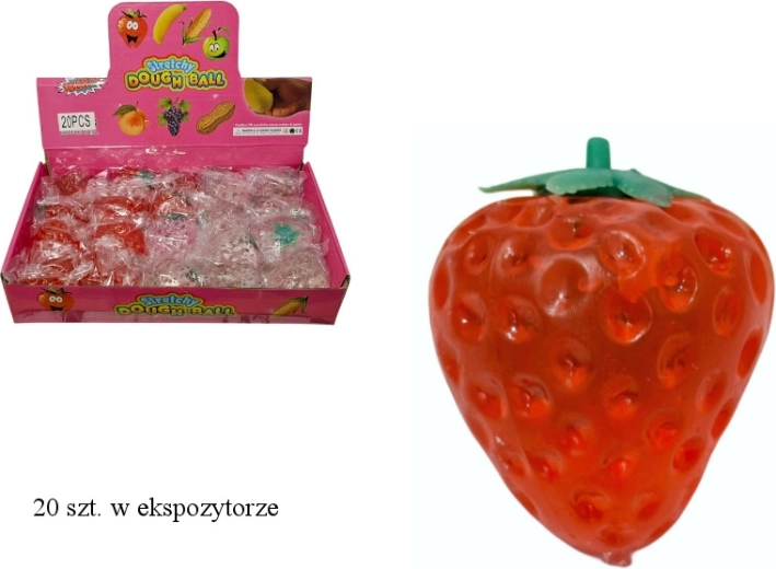 Stretchy Strawberry Anti-Stress Putty
