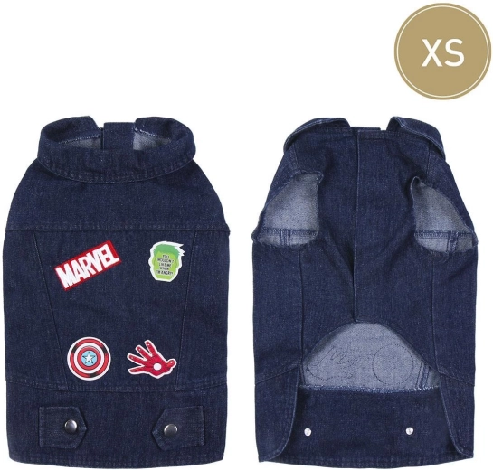 Дънкова дрешка за куче Marvel XS