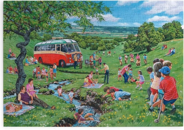 Sunday Picnic Puzzle, 500 Pieces