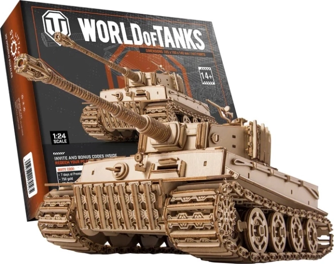 Little Story 3D Wooden Puzzle World of Tanks Tiger M1