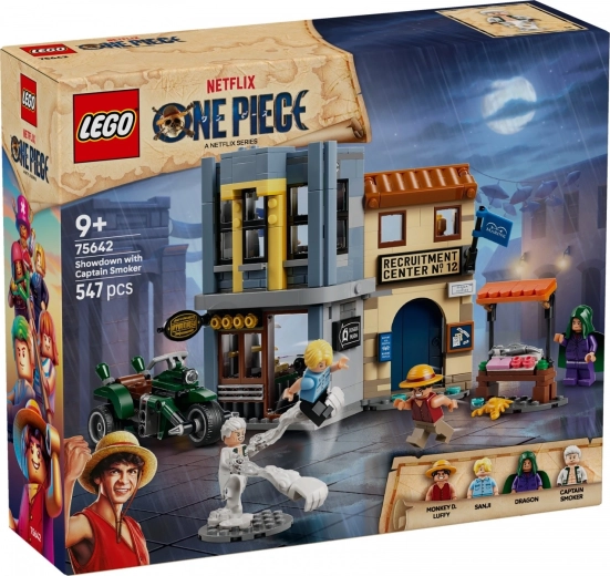 Lego one piece сблъсък с капитан Смокър