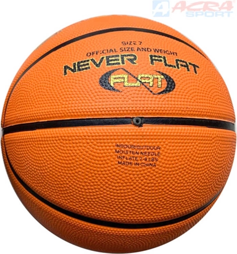 ACRA rubber basketball street 24 cm size 7 - 1 piece