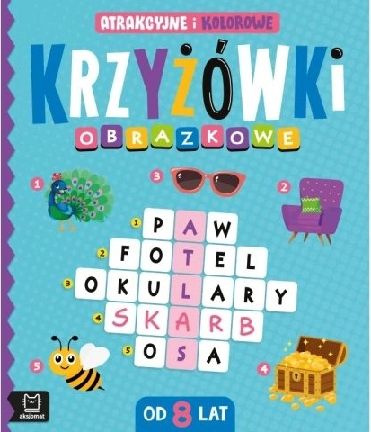 Picture Crosswords: Attractive and Colorful, From 8 Years Old