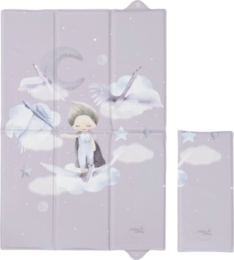 Ceba Baby пътна подложка за преповиване Basic Celebration 60 × 40 cm