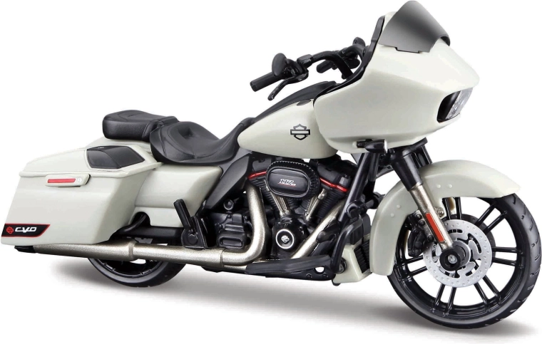 Maisto Harley-Davidson 2018 CVO Road Glide сиво-бял 1:18