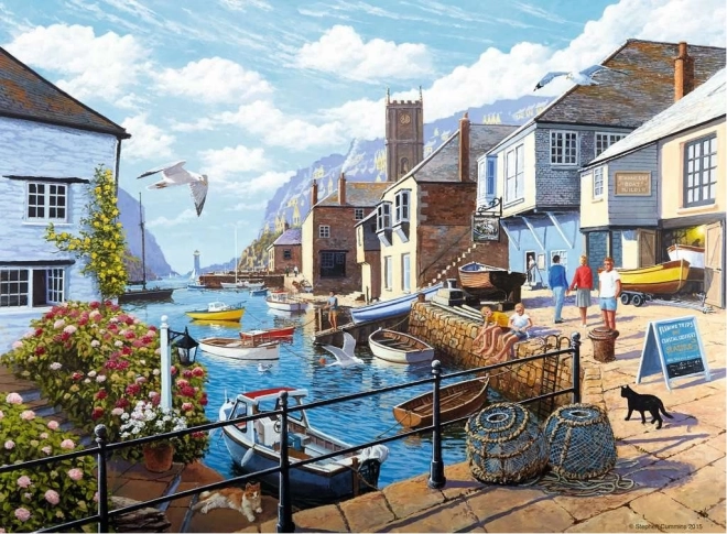 Ravensburger puzzle Peaceful Harbor 500 pieces