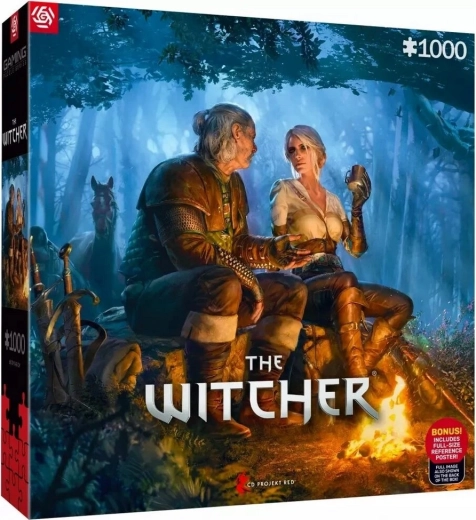GOOD LOOT The Witcher Puzzle: Ciri's Journey, 1000 Pieces