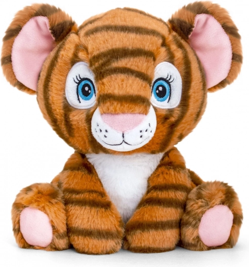 Keel Toys Keeleco екологичен плюшен тигър 16 см