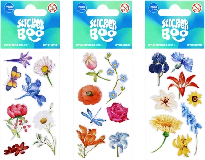 Flower Stickers - 1 piece