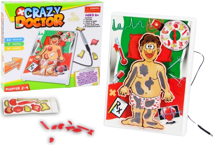 Crazy Doctor Surgery arcade game