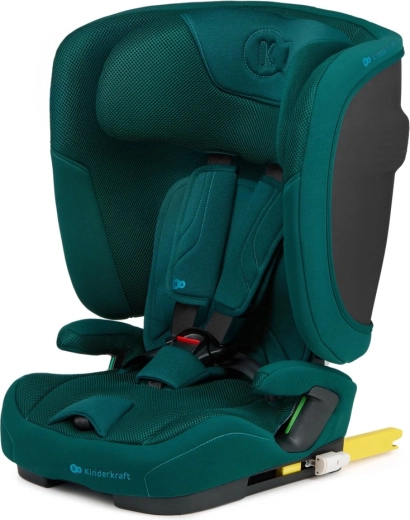 Автоседалка Kinderkraft Fix2Go i-Size 76–150 см зелена