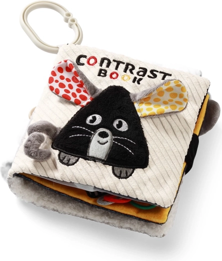 Sensory contrast baby book Mouse 0 m+ Babyono