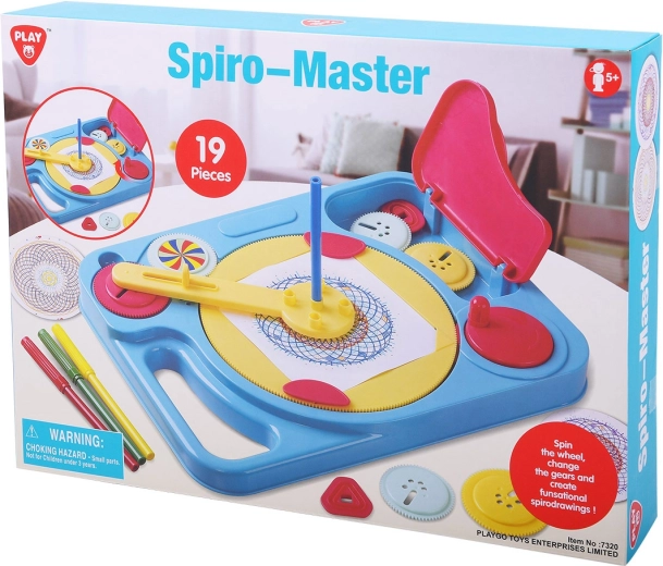 Spiro Master от Playgo – креативен комплект за рисуване със спирали