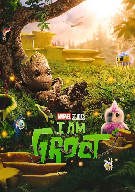 Пъзел Marvel: Аз съм Грут 1000 части