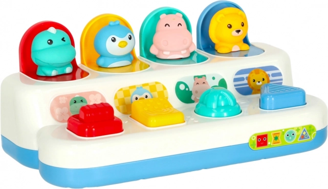 Монтесори pop-up игра с животни за малки деца