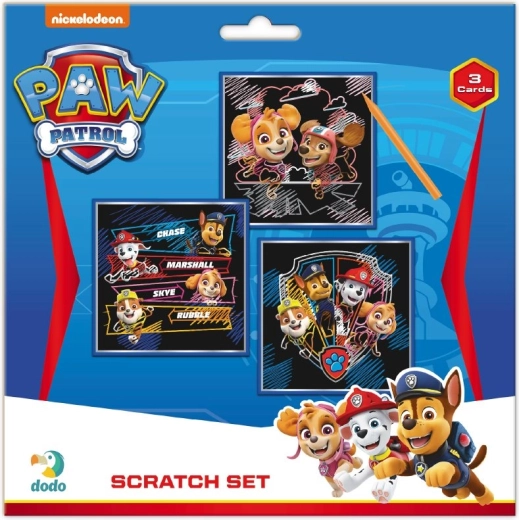 Scratch Art Pictures Paw Patrol Heroes 21 × 21 cm