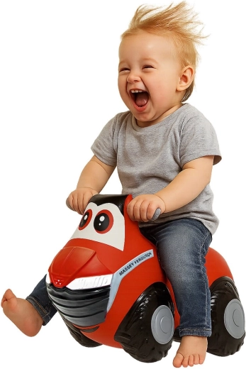 Надуваем трактор за скачане Massey Ferguson HoppyDoo с помпичка