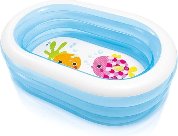 Intex Oval Inflatable Pool 163 × 107 × 46 cm