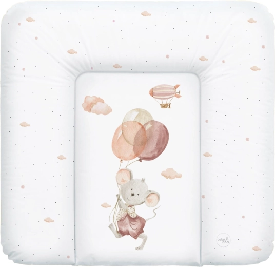 Ceba Baby мека повивална подложка Basic Mouse 75 × 72 cm
