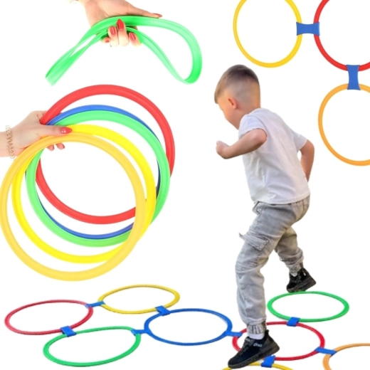 Woopie hopscotch ring set - 10 pieces