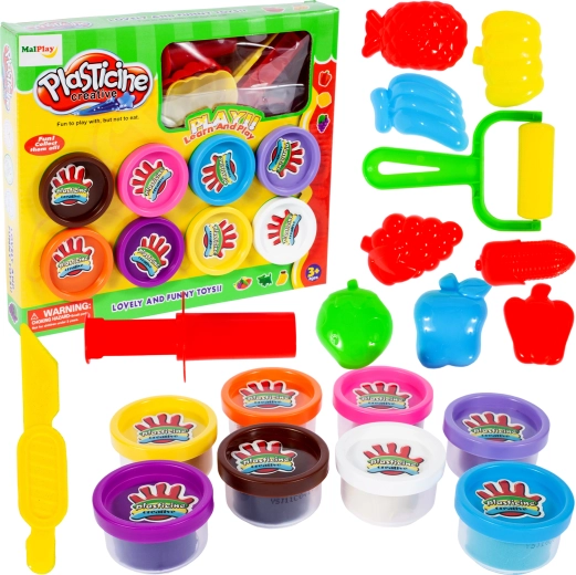 Modeling Clay – Set of 8 Cups and Molds