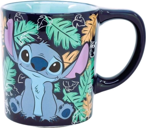 Stor безопасна керамична чаша Lilo and Stitch със Smartgrip 300 мл