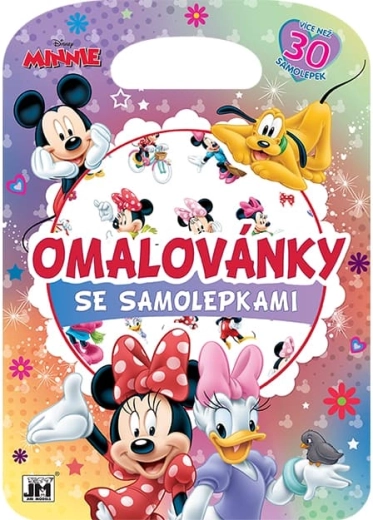 Книжка за оцветяване със стикери Minnie