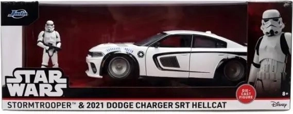 Jada Star Wars Dodge Charger R/T 1:24 с фигурка на щурмовак