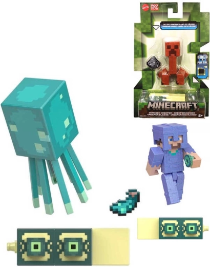 Minecraft шарнирна фигурка 8 см с аксесоар (различни видове) - 1 брой